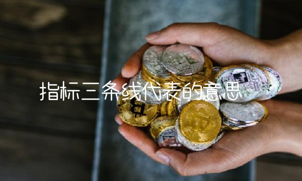 指标三条线代表的意思