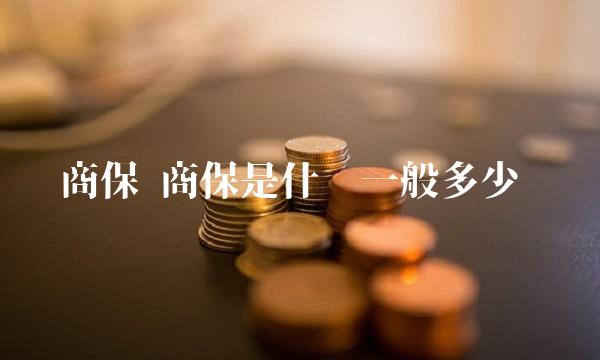 商保 商保是什么一般多少钱