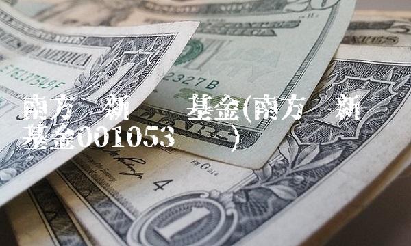 南方创新经济基金(南方创新经济基金001053净值)