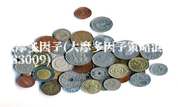 大摩多因子(大摩多因子策略混合233009)