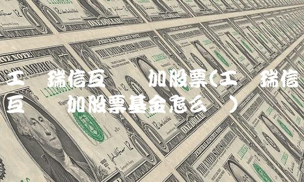 工银瑞信互联网加股票(工银瑞信互联网加股票基金怎么样)