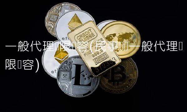 一般代理权限内容(民事诉讼一般代理权限内容)