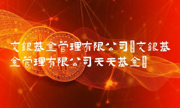 交银基金管理有限公司(交银基金管理有限公司天天基金)