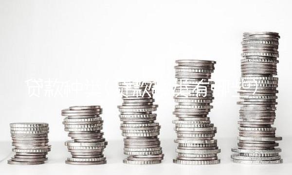 贷款种类(贷款种类有哪些)