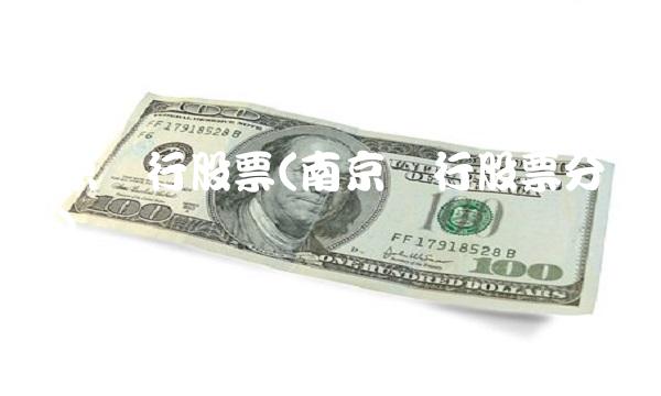 南京银行股票(南京银行股票分红记录)