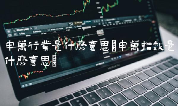 申万行业是什么意思(申万指数是什么意思)