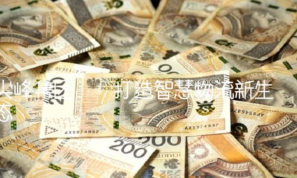 尖峰集团——打造智慧物流新生态