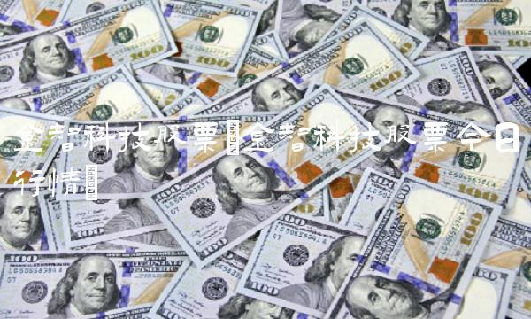 金智科技股票(金智科技股票今日行情)
