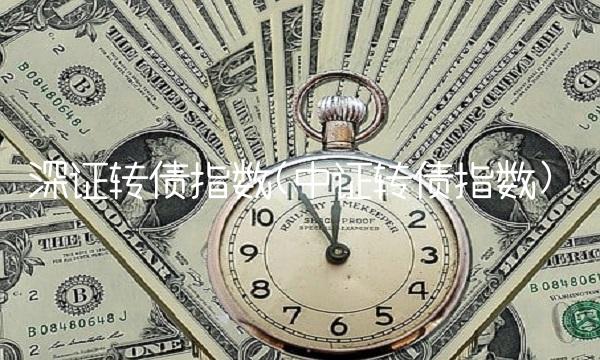 深证转债指数(中证转债指数)