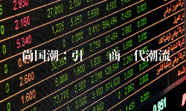 丽尚国潮：引领电商时代潮流