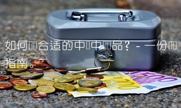 如何选择合适的中银中国产品？- 一份详细指南。