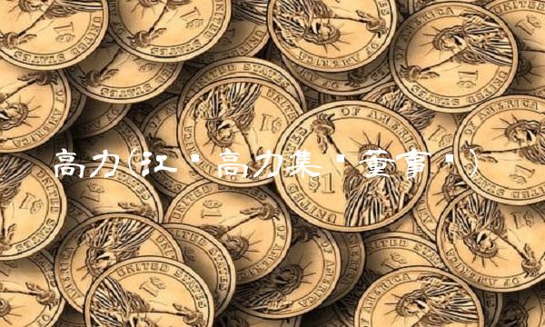 高力(江苏高力集团董事长)(1)