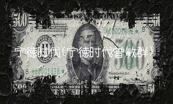 宁德时代(宁德时代曾敏群)