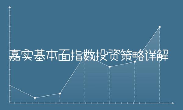 嘉实基本面指数投资策略详解