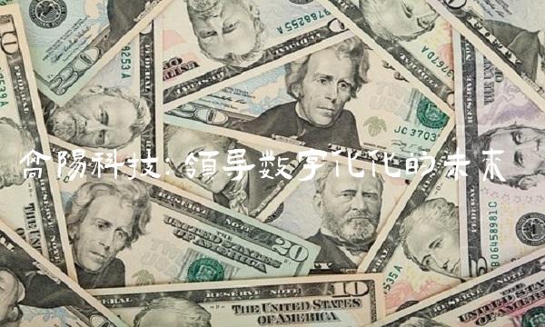 高阳科技：领导数字化化的未来