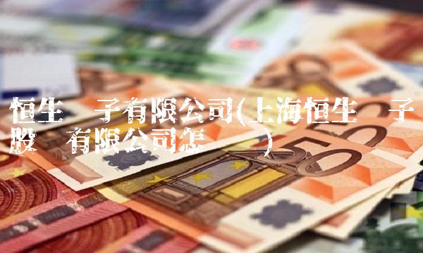 恒生电子有限公司(上海恒生电子股份有限公司怎么样)