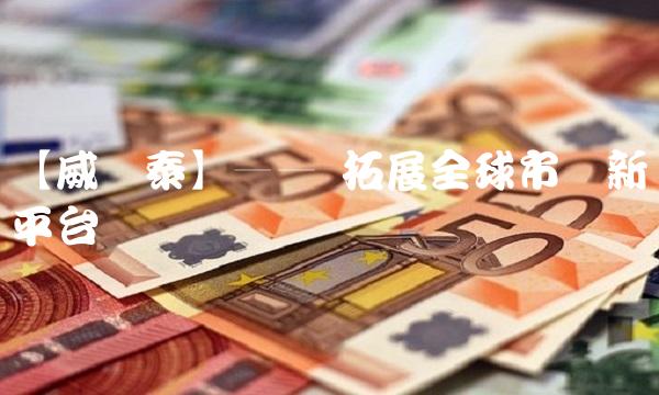 【威尔泰】—— 拓展全球市场新平台