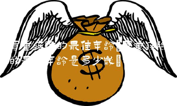 买重疾险的最佳年龄(买重疾险的最佳年龄是多少岁)(1)