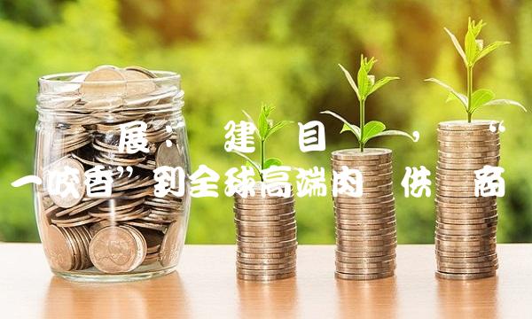 双汇发展：扩建项目启动，从一咬香到全球高端肉类供应商