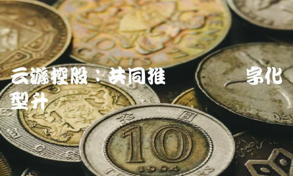 云游控股：共同推动产业数字化转型升级