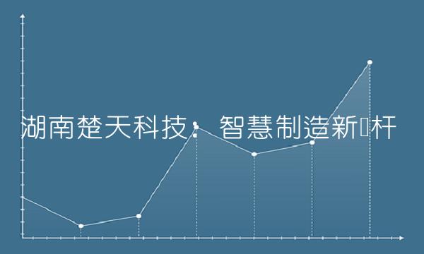 湖南楚天科技：智慧制造新标杆