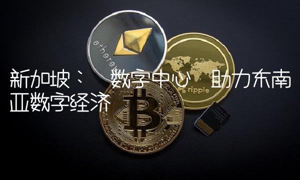 新加坡：数字中心助力东南亚数字经济