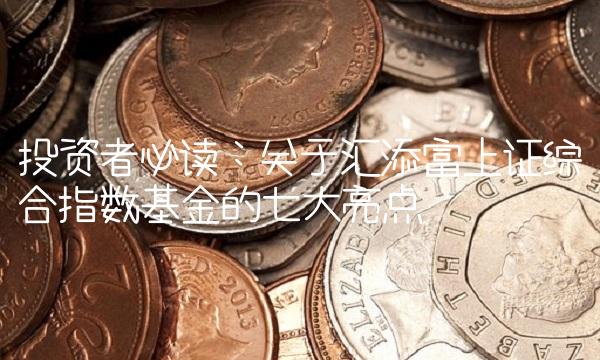 投资者必读：关于汇添富上证综合指数基金的七大亮点