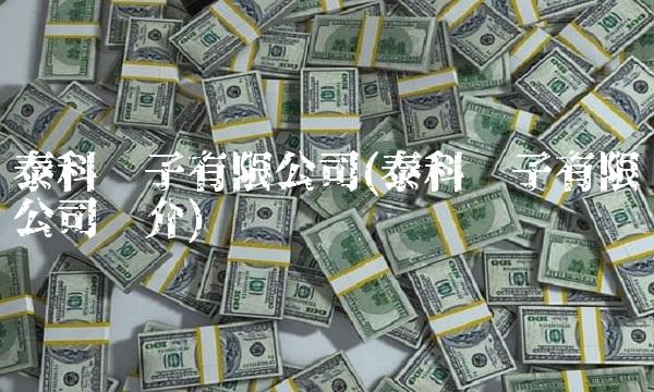 泰科电子有限公司(泰科电子有限公司简介)