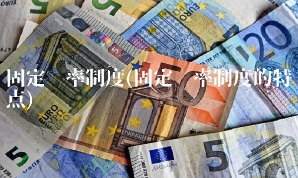 固定汇率制度(固定汇率制度的特点)