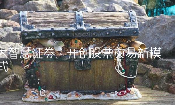 大智慧证券：开创股票交易新模式