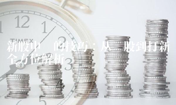 新股申购的技巧：从选股到打新全方位解析