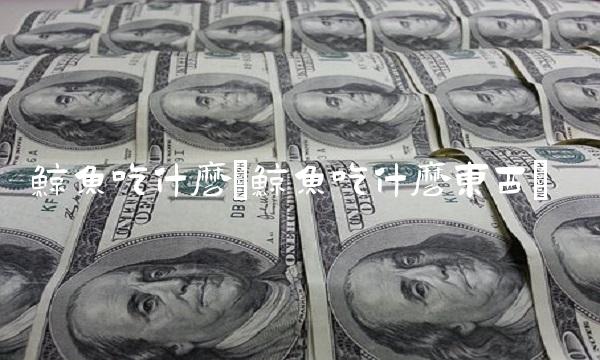 鲸鱼吃什么(鲸鱼吃什么东西)