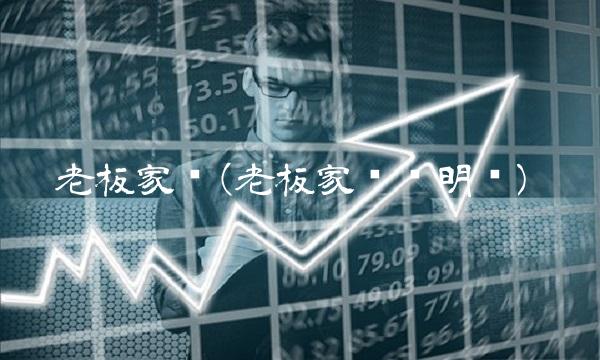 老板家电(老板家电说明书)