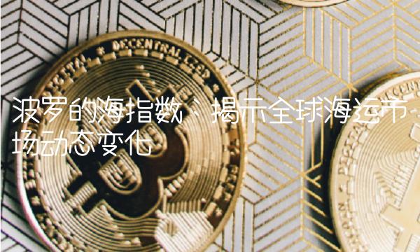 波罗的海指数：揭示全球海运市场动态变化