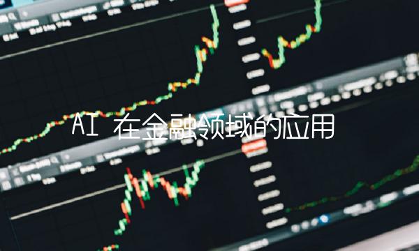 AI 在金融领域的应用
