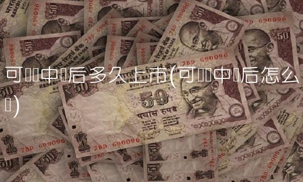 可转债中签后多久上市(可转债中签后怎么买)(1)