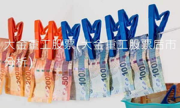 大金重工股票(大金重工股票后市分析)