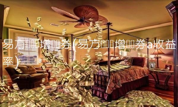 易方达双债增强债券(易方达双债增强债券a收益率)