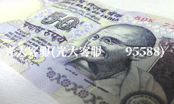 光大客服(光大客服电话95588)