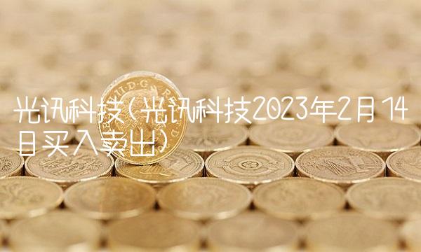 光讯科技(光讯科技2023年2月14日买入卖出)