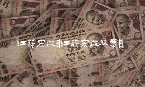 江苏宏微(江苏宏微股票)