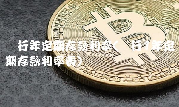农行年定期存款利率(农行1年定期存款利率表)(1)