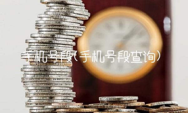 手机号段(手机号段查询)