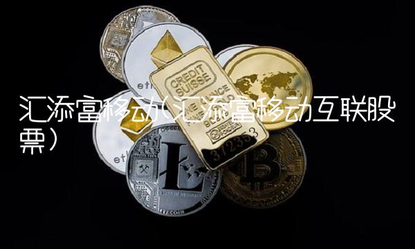 汇添富移动(汇添富移动互联股票)