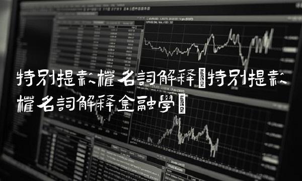 特别提款权名词解释(特别提款权名词解释金融学)