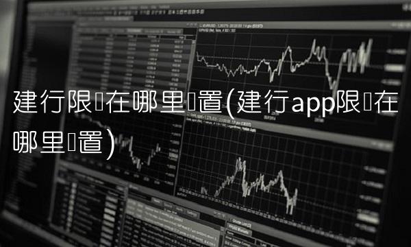 建行限额在哪里设置(建行app限额在哪里设置)
