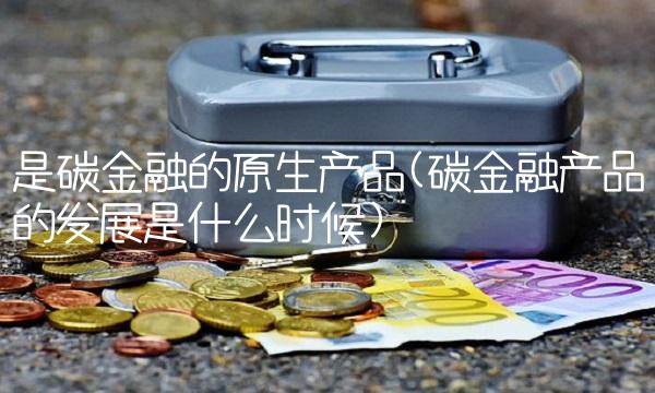 是碳金融的原生产品(碳金融产品的发展是什么时候)