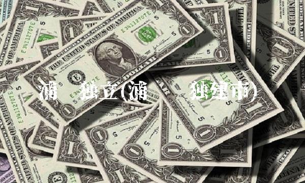 浦东独立(浦东单独建市)