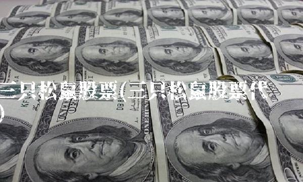 三只松鼠股票(三只松鼠股票代码)