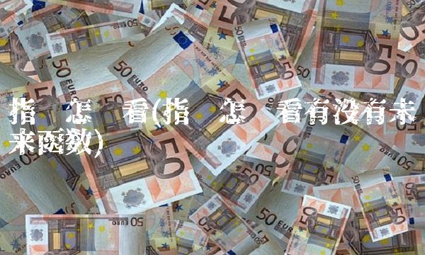 指标怎么看(指标怎么看有没有未来函数)